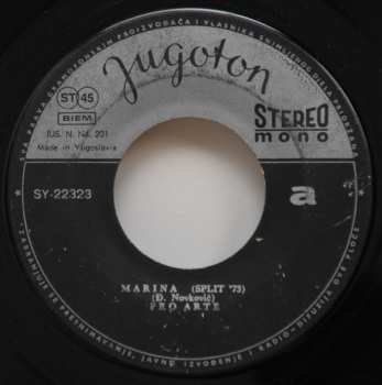 SP Pro Arte: Marina / Ćin, Ćin