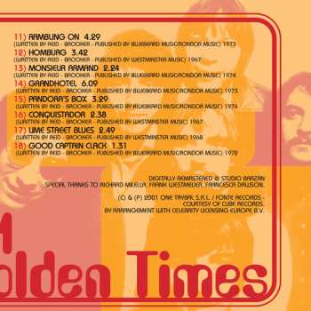 CD Procol Harum: The Best Of Procol Harum (Golden Times)