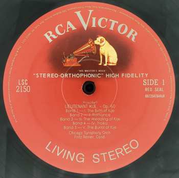 LP Sergei Prokofiev: Lieutenant Kije / Song Of The Nightingale