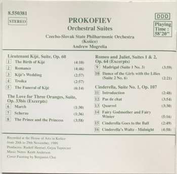 CD Sergei Prokofiev: Orchestral Suites