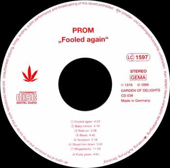 CD Prom: Fooled Again