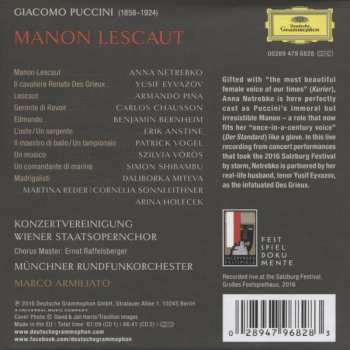 2CD/Zestaw pudełkowy Giacomo Puccini: Manon Lescaut