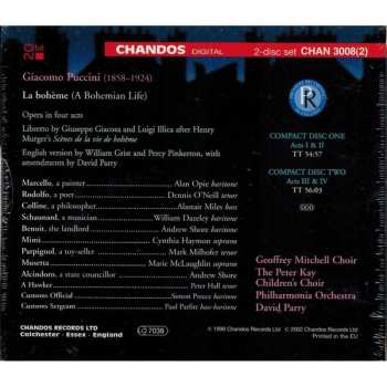 2CD/Zestaw pudełkowy Giacomo Puccini: La Bohème