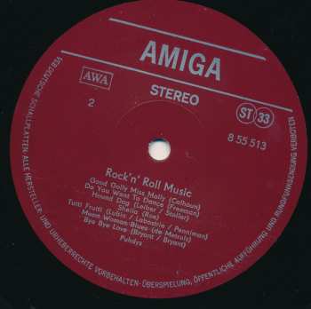 LP Puhdys: Rock'N' Roll Music