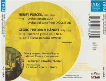 CD Georg Friedrich Händel: Baroque Esprit - Purcell: Dioclesian Suite; Händel: Concerto Grosso Op. 6 No. 6 Il Duello Amoroso