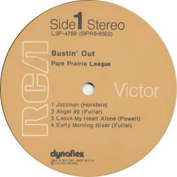 LP Pure Prairie League: Bustin' Out