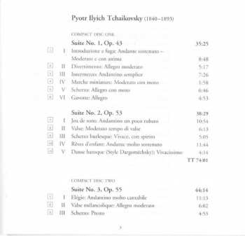 2CD Pyotr Ilyich Tchaikovsky: Complete Suites