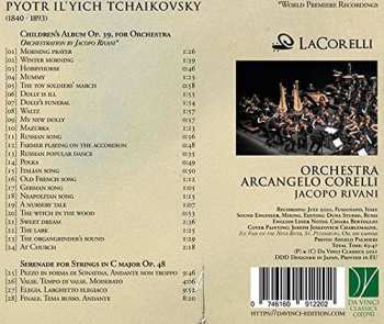 CD Pyotr Ilyich Tchaikovsky: Children's Album Op. 39, Serenade For Strings Op. 48