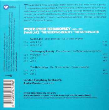 7CD/Zestaw pudełkowy Pyotr Ilyich Tchaikovsky: Swan Lake / The Sleeping Beauty / The Nutcracker