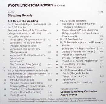 7CD/Zestaw pudełkowy Pyotr Ilyich Tchaikovsky: Swan Lake / The Sleeping Beauty / The Nutcracker