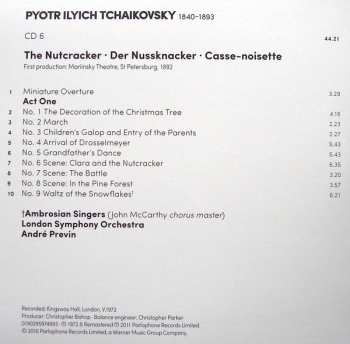 7CD/Zestaw pudełkowy Pyotr Ilyich Tchaikovsky: Swan Lake / The Sleeping Beauty / The Nutcracker