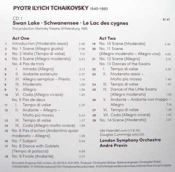 7CD/Zestaw pudełkowy Pyotr Ilyich Tchaikovsky: Swan Lake / The Sleeping Beauty / The Nutcracker