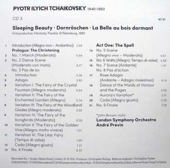 7CD/Zestaw pudełkowy Pyotr Ilyich Tchaikovsky: Swan Lake / The Sleeping Beauty / The Nutcracker