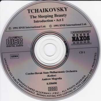 3CD Pyotr Ilyich Tchaikovsky: The Sleeping Beauty, Op. 66 (Complete Ballet)
