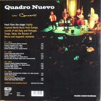 2LP Quadro Nuevo: In Concert