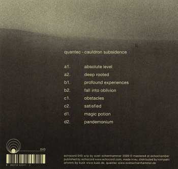 2LP Quantec: Cauldron Subsidence