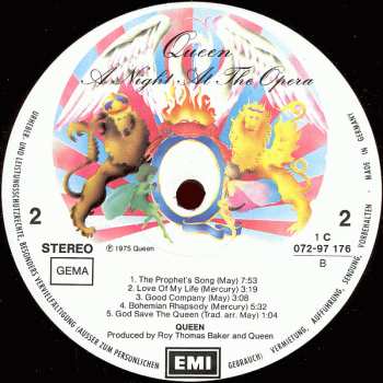 LP Queen: A Night At The Opera