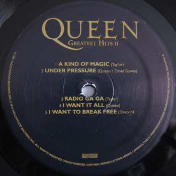 2LP Queen: Greatest Hits II