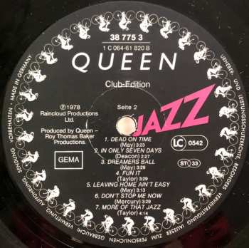 LP Queen: Jazz