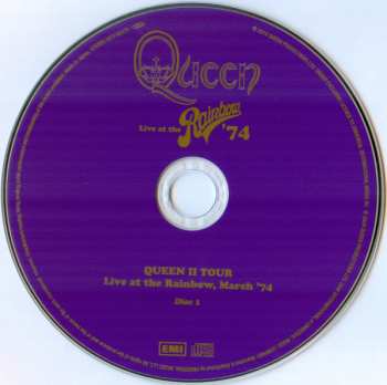 2CD Queen: Live At The Rainbow '74 LTD