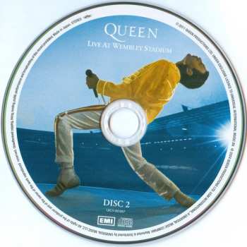 2CD Queen: Live At Wembley Stadium LTD
