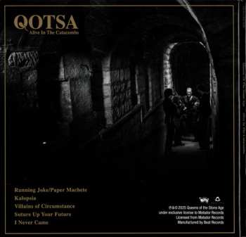 CD Queens Of The Stone Age: Alive In The Catacombs