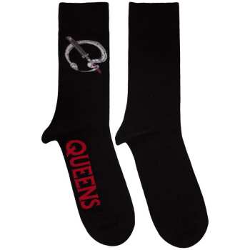 Merch Queens Of The Stone Age: Queens Of The Stone Age Unisex Ankle Socks: Q Emblem