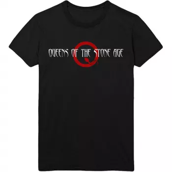 Koszulka Text Logo Queens Of The Stone Age 