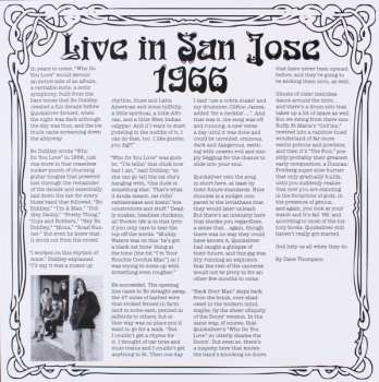 2LP Quicksilver Messenger Service: Live In San Jose 1966