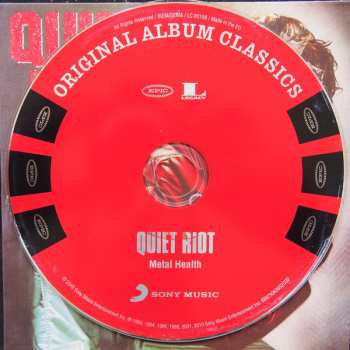 5CD/Zestaw pudełkowy Quiet Riot: Original Album Classics