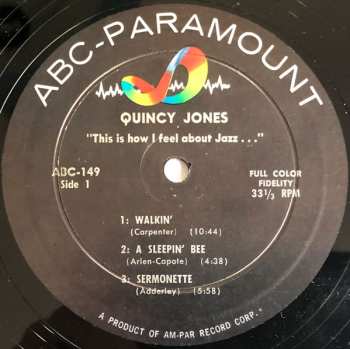 CD Quincy Jones: This Is How I Feel About Jazz
