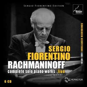 6CD/Zestaw pudełkowy Sergei Vasilyevich Rachmaninoff: Complete Solo Piano Works (Live)