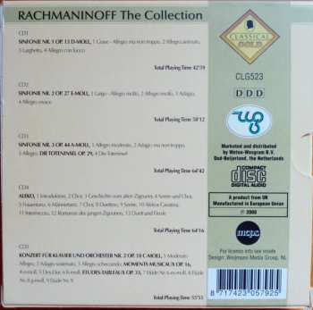 5CD/Zestaw pudełkowy Sergei Rachmaninoff: The Collection