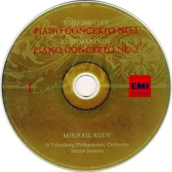 3CD Pyotr Ilyich Tchaikovsky: Complete Piano Concertos; Rhapsody On A Theme Of Paganini / Piano Concerto No.1