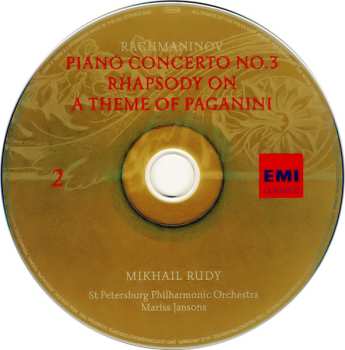 3CD Pyotr Ilyich Tchaikovsky: Complete Piano Concertos; Rhapsody On A Theme Of Paganini / Piano Concerto No.1
