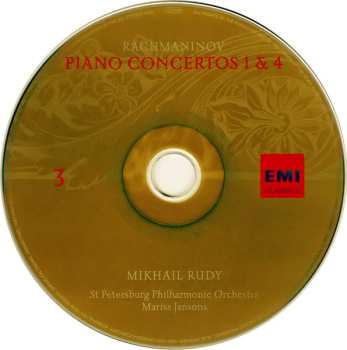 3CD Pyotr Ilyich Tchaikovsky: Complete Piano Concertos; Rhapsody On A Theme Of Paganini / Piano Concerto No.1