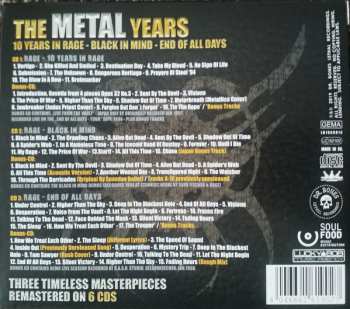 6CD/Zestaw pudełkowy Rage: The Metal Years