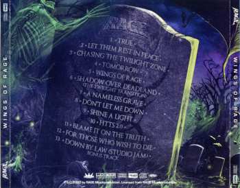 CD Rage: Wings Of Rage