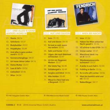 3CD/Zestaw pudełkowy Rainhard Fendrich: Austro Klassiker Hoch 3