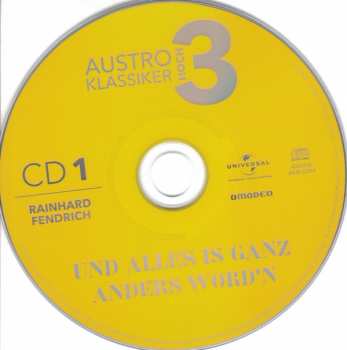 3CD/Zestaw pudełkowy Rainhard Fendrich: Austro Klassiker Hoch 3
