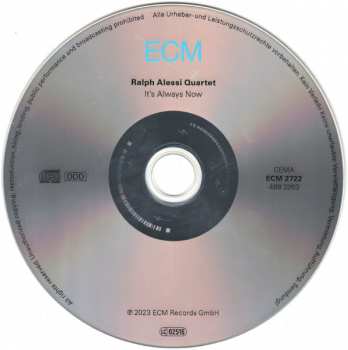 CD Ralph Alessi Quartet: It's Always Now