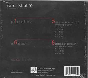 CD Rami Khalifé: Piano Concertos