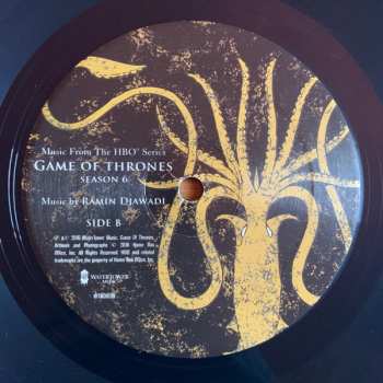 3LP Ramin Djawadi: Game Of Thrones (Music From The HBO Series) Season 6 