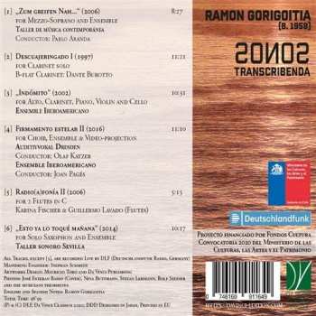 CD Taller Sonoro: Sonos Transcribenda