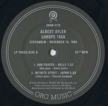 4LP/Zestaw pudełkowy Ramones: Europe 1966 LTD