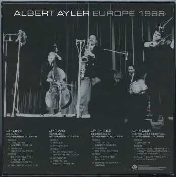 4LP/Zestaw pudełkowy Ramones: Europe 1966 LTD