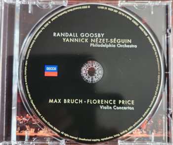 CD The Philadelphia Orchestra: Max Bruch - Florence Price: Violin Concertos