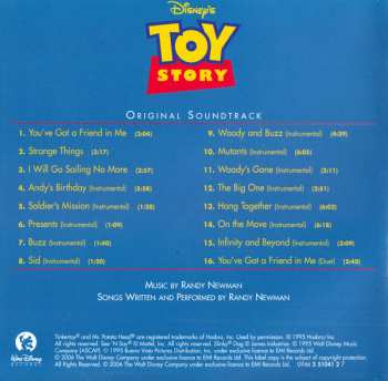 CD Randy Newman: Toy Story (An Original Walt Disney Records Soundtrack)