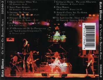 CD Rata Blanca: En Vivo En Buenos Aires