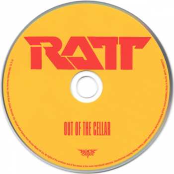 CD Ratt: Out Of The Cellar
